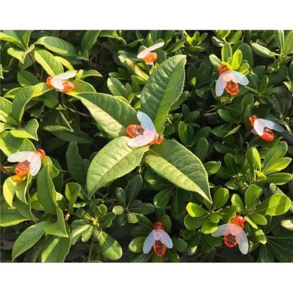 Solar String Lights 20LED Outdoor Waterproof Simulation Honey Bees Decor - Picture 5 of 7